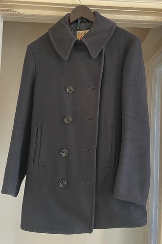vintage fox knapp peacoat size 36