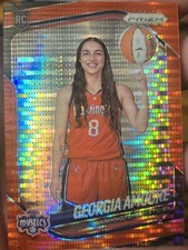 2025 Panini Prizm WNBA Georgia Amoore #140 Variation Rookie Red Pulsar /299