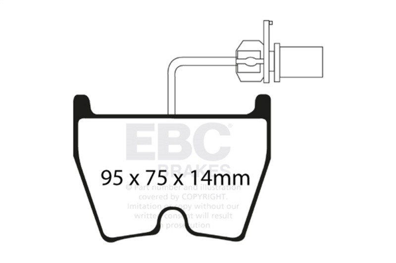 Lamborghini Gallardo Front Brake pad