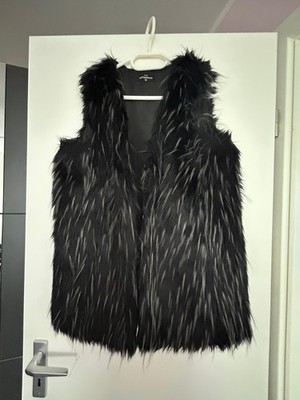 Fellweste schwarz Gr.38