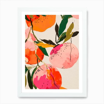 Fresh Fruits No 4 Kunstdruck gerahmt Wandbild Poster Leinwanddruck Bild