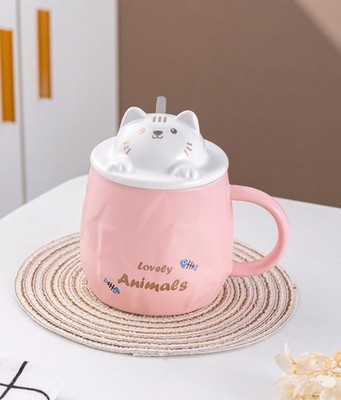 Urban Tokyo Cat Mug Adorable Coffee Mug Ceramic Cup Novelty Mug,Mugs, Glasses