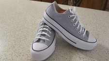 Converse All Star Low top Gray Sneaker #566757C Size 7