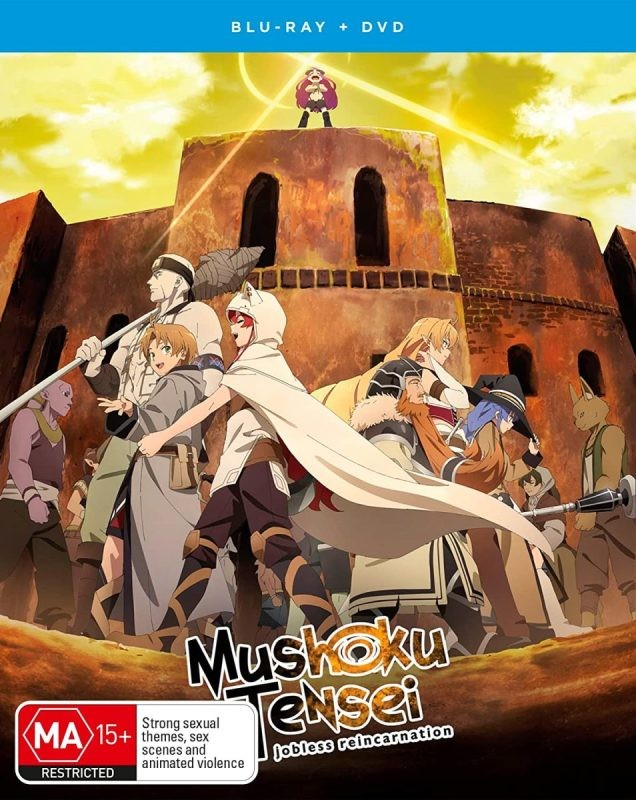 Mushoku Tensei Jobless Reincarnation Cour 2 Blu-ray + DVD | Anime | Region A & B