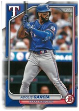 2024 Bowman Baseball #6 Adolis Garcia Texas Rangers