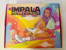 NEW Open Box Impala Quad Roller Skates Pink/Yellow Women s Size 8