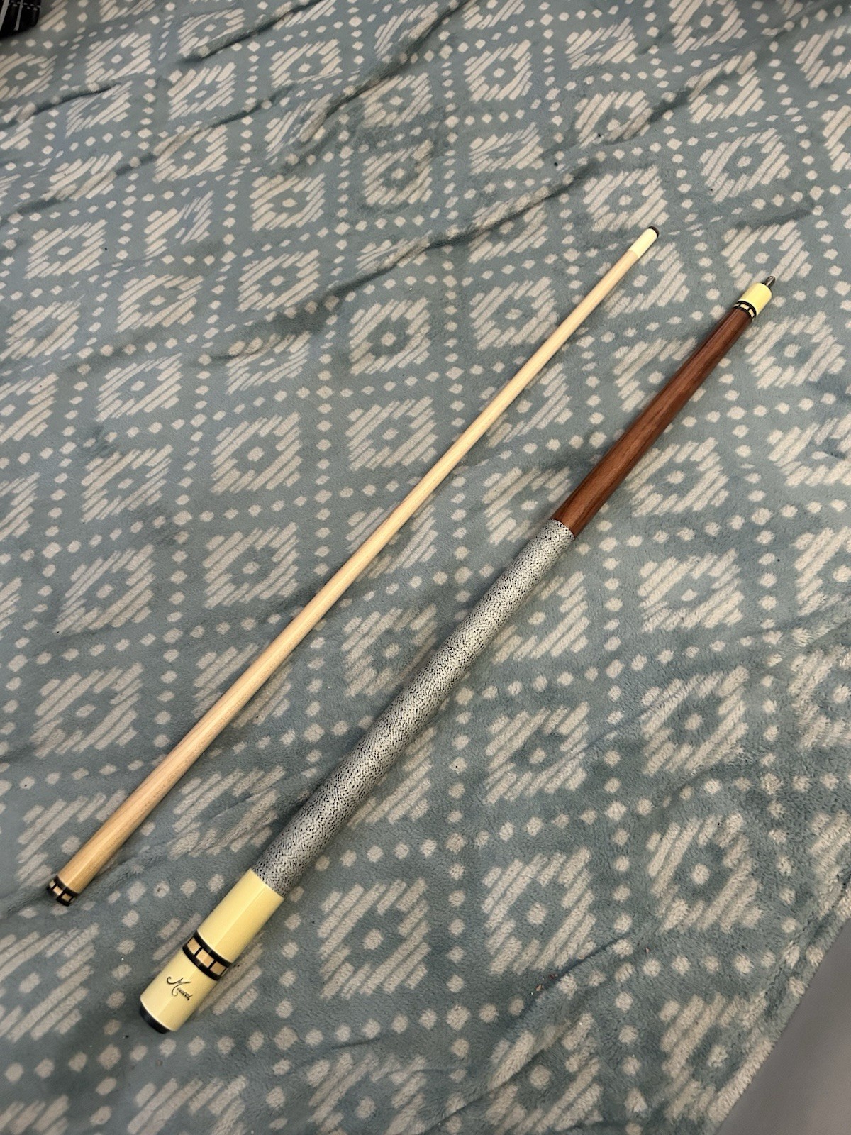 Meucci Vintage Pool Cue. I Believe It’s A ST-5 Or M3 , Archive Photo Had 2 #’s