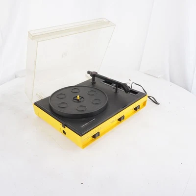 DDR RFT Plattenspieler Ziphona Combo ohne Boxen gelb Vintage - Bild 1 von 4