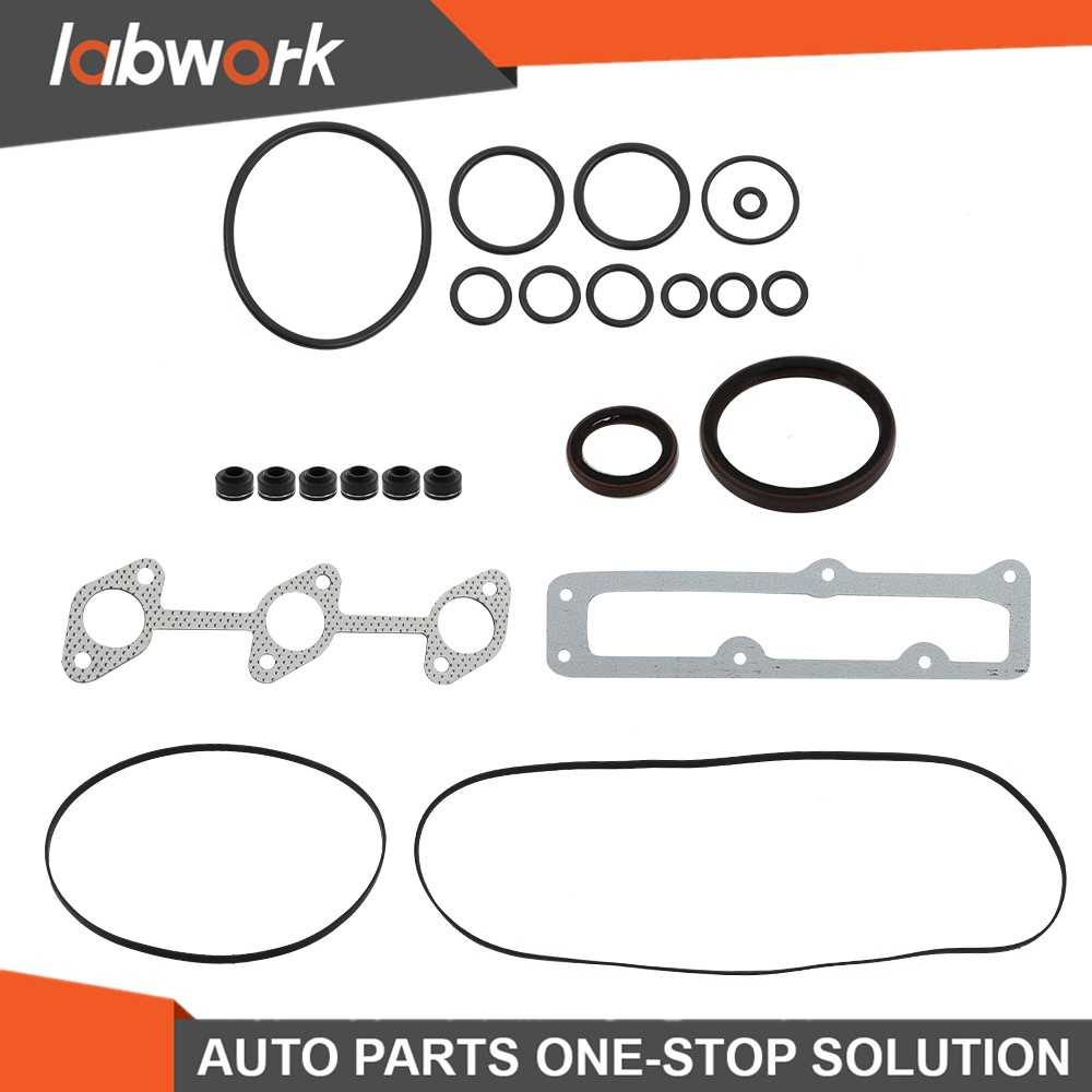 Labwork Complete Cylinder Head w/ Valves Full Gasket Set For Kubota D1005 Engine