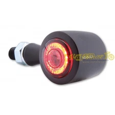 Turn signals With Rear Light Aluminum Black Highsider ENTERPRISE-EP1 LED