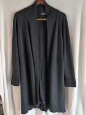 89TH & Madison Sweater Womens Open Front Cardigan Sweater Knit Rayon Sz XL