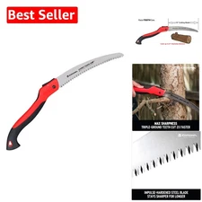 Razor Tooth Folding Saw - 10" Curved Blade for Effortless Branch Cutting