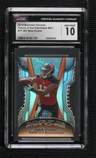 2014 Bowman Chrome Future of the Franchise Die-Cut Minis Mike Evans CGC 10 1j4i