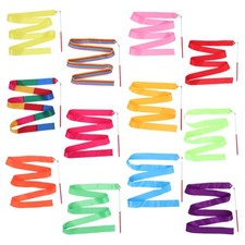 12 Pcs Dance Ribbon Ribbons for Girls Gymnastics Training Equipment Child