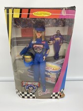 Vintage 50th Anniversary Nascar Barbie Doll Collector Edition 1998 Original Box