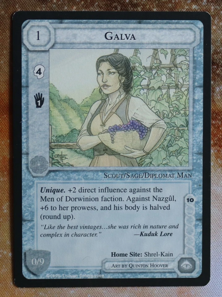 MECCG / Middle Earth CCG - The Wizards Limited - Galva - Photo 1/2