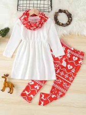 NEW GIRL'S CHRISTMAS OUTFIT SIZE 4T
