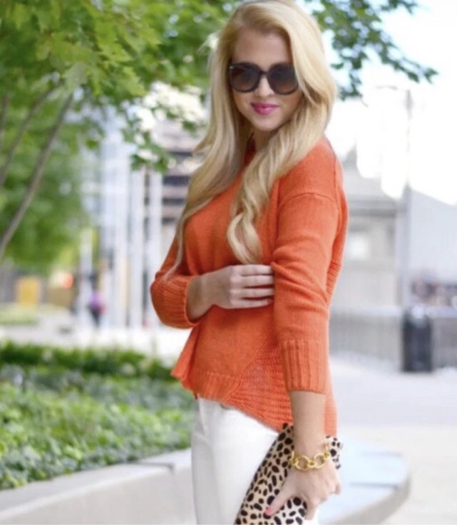 J crew top beach sweater