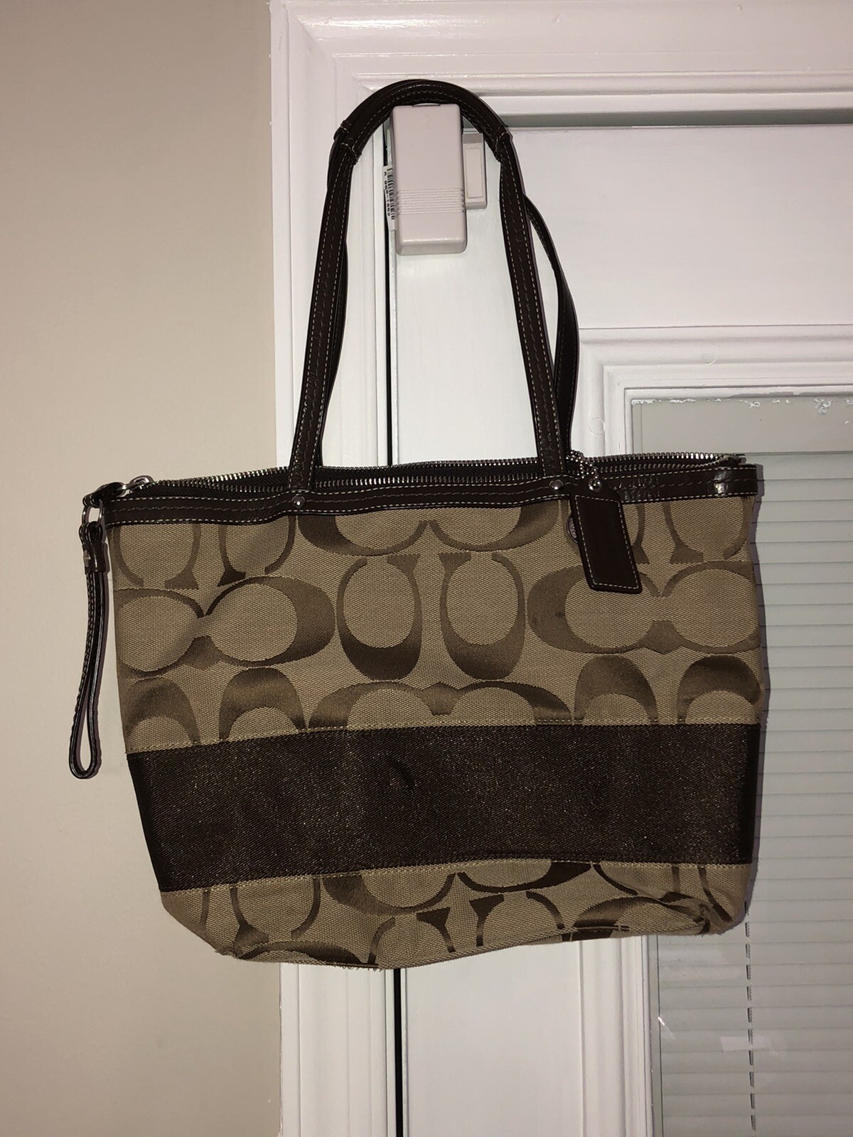 coach tote bag signature Gem
