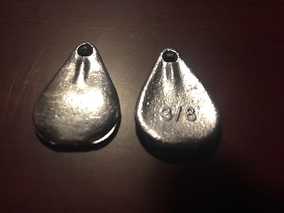 2 Pounds (86) of  3/8oz No Snag Sinker