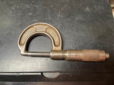 VINTAGE R S Brown & Sharpe 0-1” Micrometer  Caliper