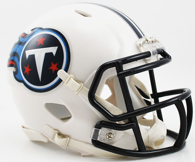 TENNESSEE TITANS 1999 - 2017 NFL Riddell SPEED Mini Football Helmet TENNESSEE TITANS 1999 - 2017 NFL Riddell SPEED Mini Football Helmet