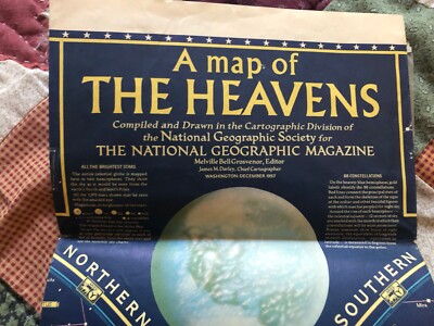A Map of The Heavens The National Geographic Magazine Washington:December 1957