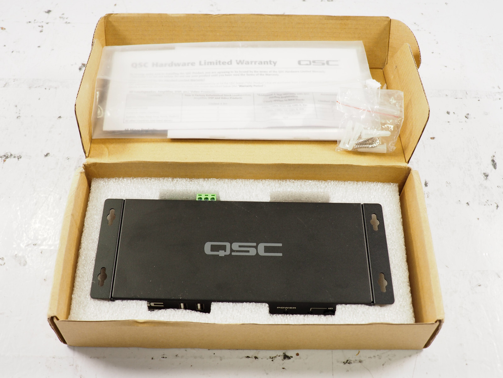 QSC QSYS I/O USB Bridge AV 12V DC 1A Bridging Endpoint eBay