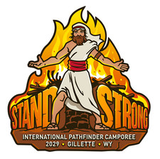 Stand Strong 2029 International Pathfinder Camporee Sticker