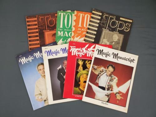 Lot de 8 magazines manuscrits magiques vintage Tops - Photo 1/17