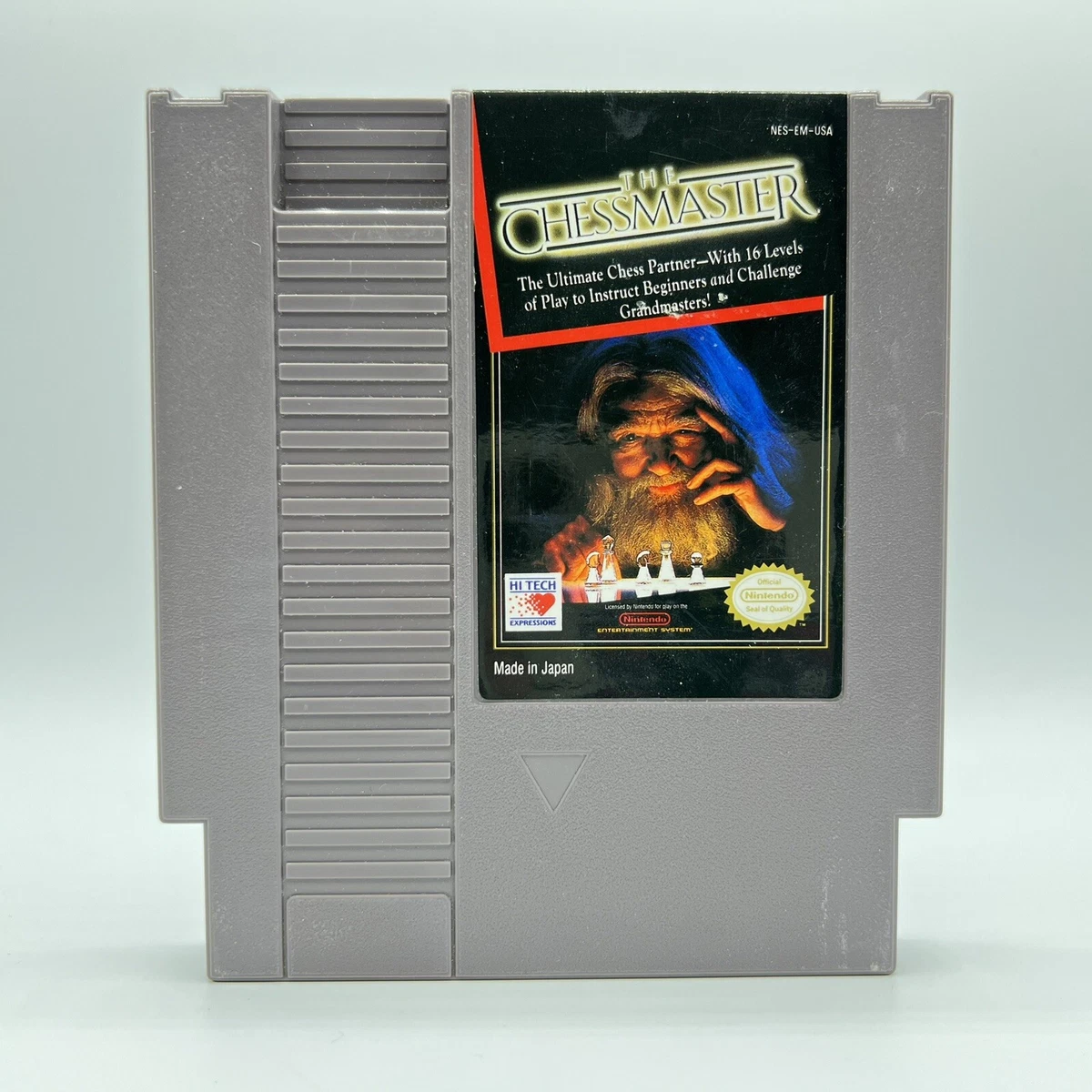 Chessmaster Nintendo NES CIB Complete Tested Working