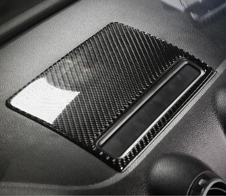 For Audi A3 S3 RS3 8V 2013-2019 Real Carbon Fiber Interior Display Cover Trim