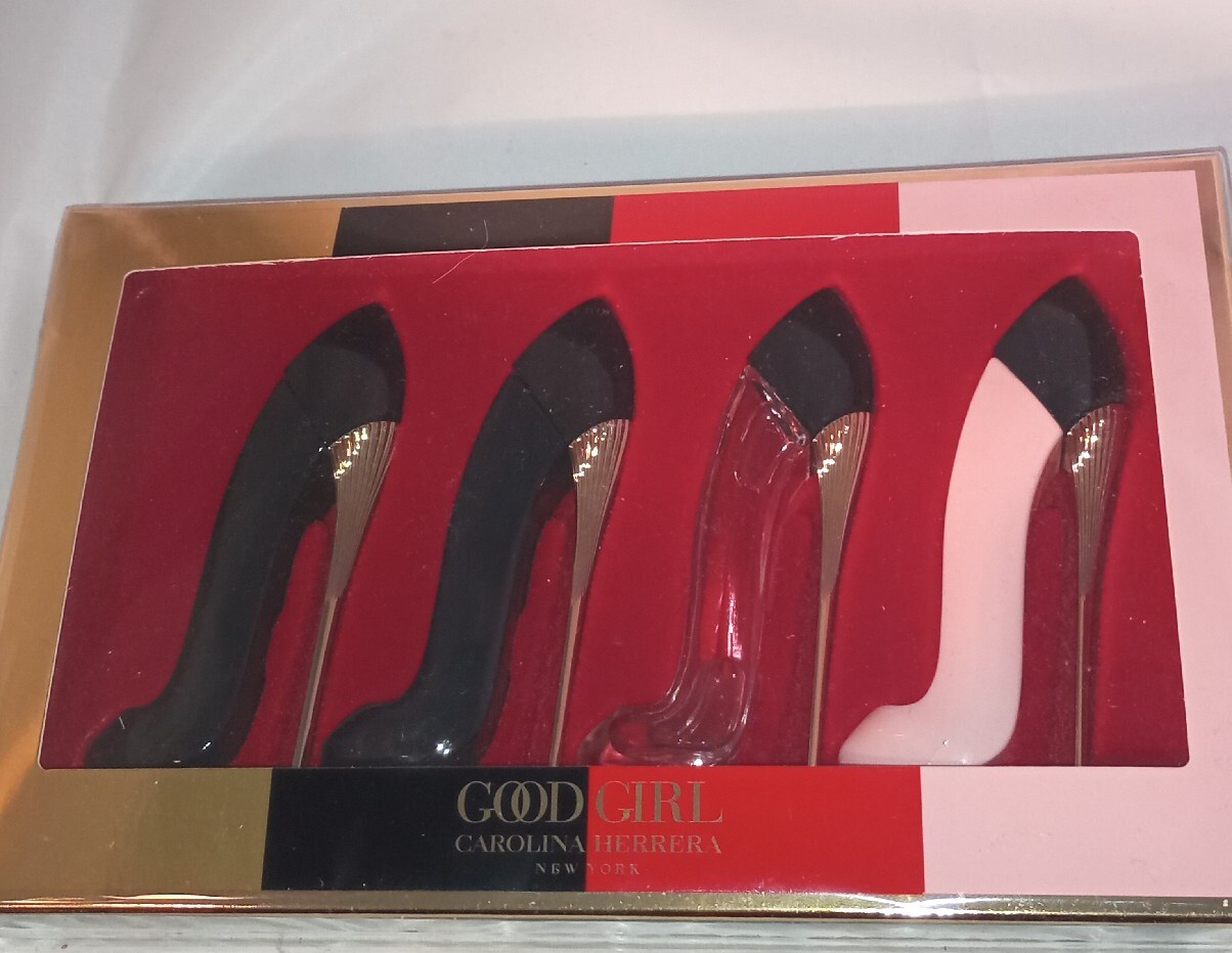 Parfumminiaturen Mini Set CH Herrera Good Girl, Blush,