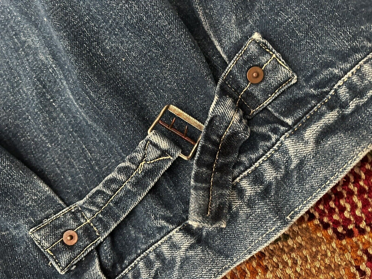 Vintage Levis Jacket 1928-36 Denim Type 1 506 RARE NO TAB Vintage Levis Jacket 1928-36 Denim Type 1 506 RARE NO TAB