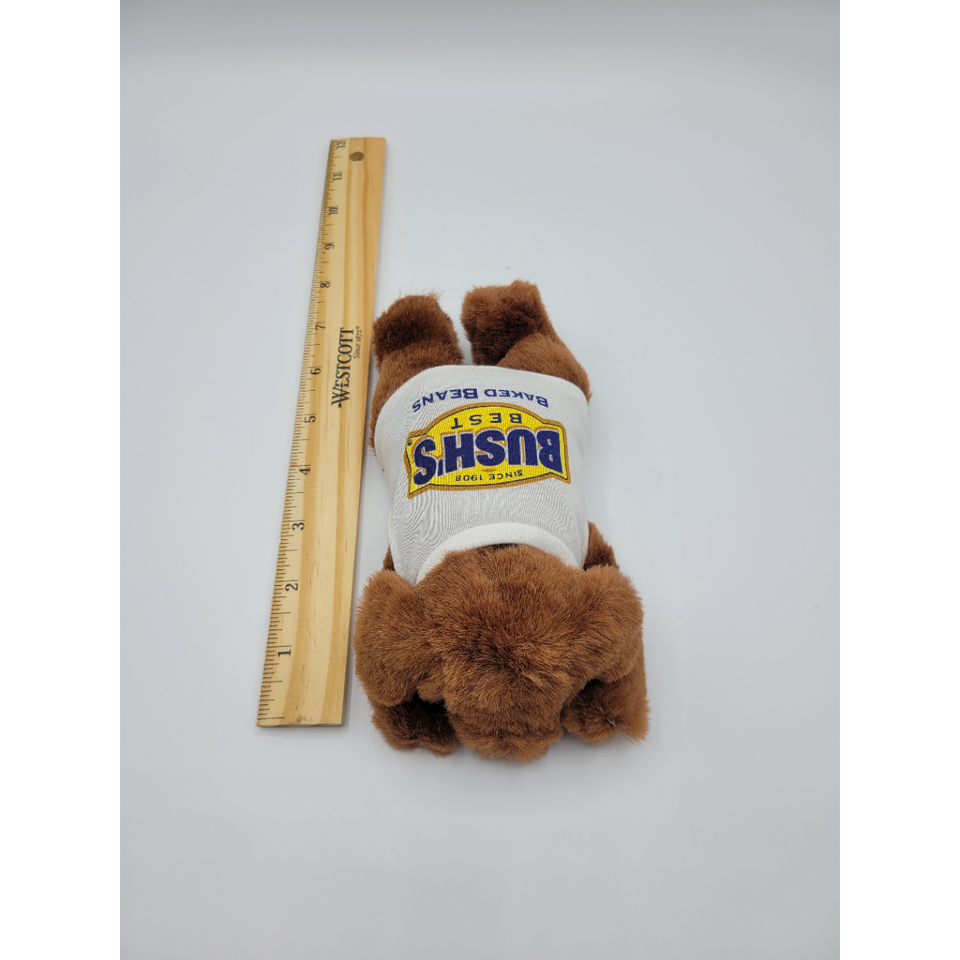 Bush’s Baked Beans Duke Stuffed Dog 7” Plush “Roll That Beautiful Bean