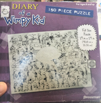 Diary Of A Wimpy Kid Puzzle, 150 Piece Puzzle | eBay