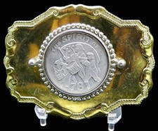 The Spirit Of 76 Patriotc Vintage Belt Buckle