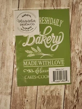 Magnolia Design Co Adhesive Reusable Silkscreen Stencil 🩷 "Bakery"