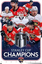 NHL Florida Panthers - 2024 Stanley Cup Champions - Poster