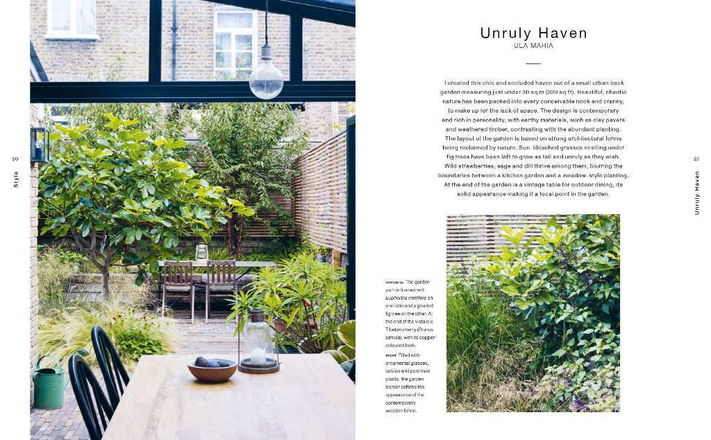 Green Simple Ideas for Small Outdoor Spaces by Ula Maria (Hardcover