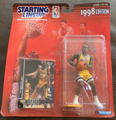 Kenner 1998 シリーズ フィギュア NBA 4体セット Kobe Bryant 1998 NBA Los Angeles Lakers Figure Starting