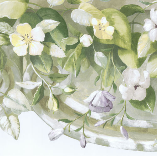 Wallpaper Borders Flowers And Ivy