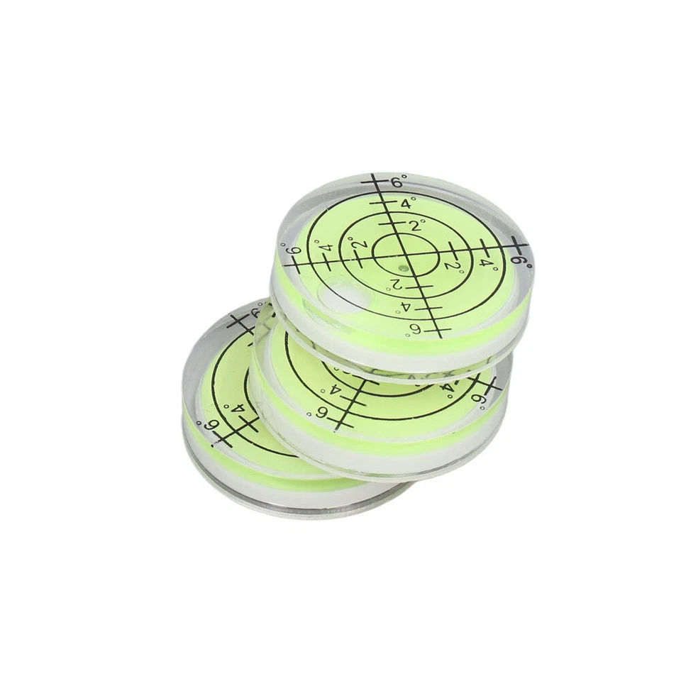 3× 32mm Bubble Level High Precision Level Round Bubble Circular Measuring Mini - Image 2 of 4