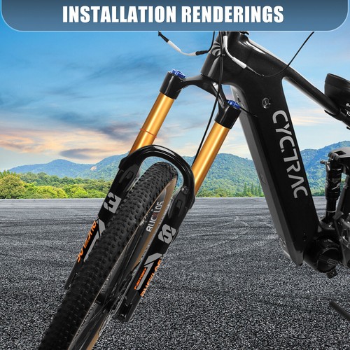 BUCKLOS Factory 38 27,5/29" Enduro E-Bike Widelec sprężynowy pneumatyczny Boost 15 * 110mm do FOX - Zdjęcie 10 z 15