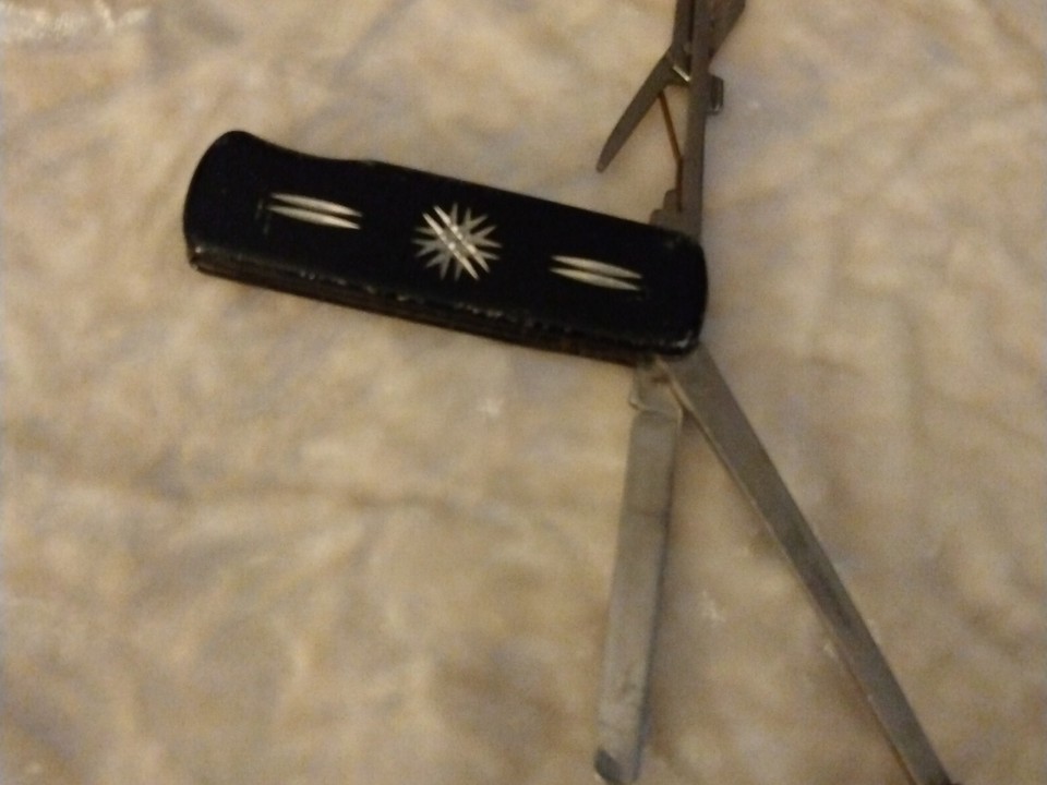 A rare Medico-branded vintage multi-tool made in Japan — obscure, collectible, and the kind of find that makes knife nerds do a double-take.