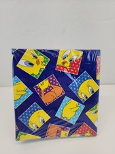 Vintage Looney Tunes 3x5 Photo Album Tweety Bird 1998 NEW Holds 100 pictures