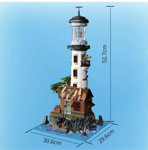 ZHEGAO Fishing Village Lighthouse Mini Building Blocks Set#613003 - Picture 8 of 9