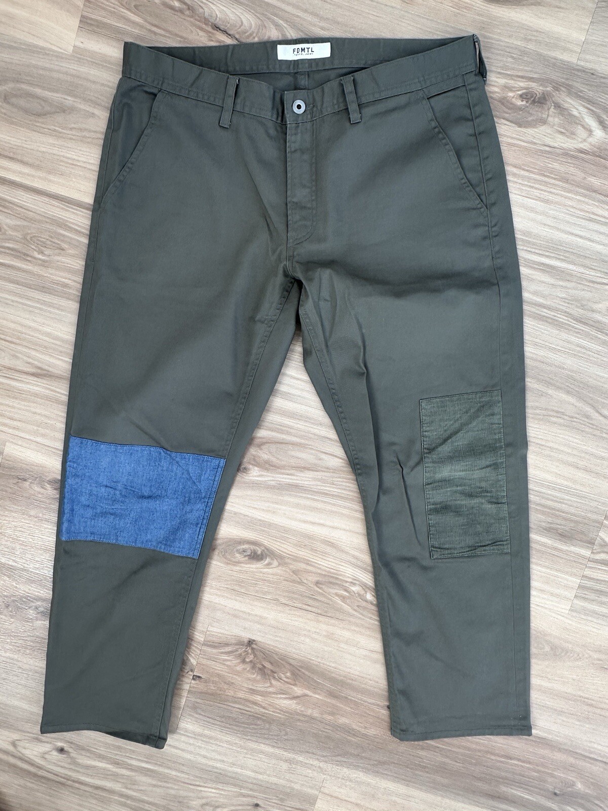 FDMTL Patchwork Cropped Pants 36 - image 1