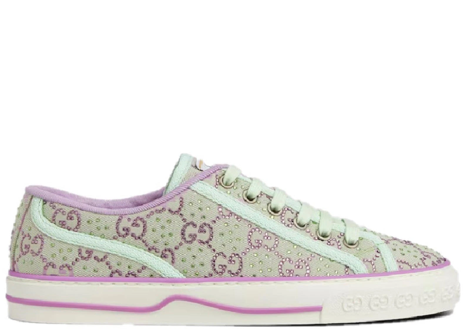 Baskets Gucci Tennis 1977 GG Crystals (veuillez demander votre taille pour l'achat)