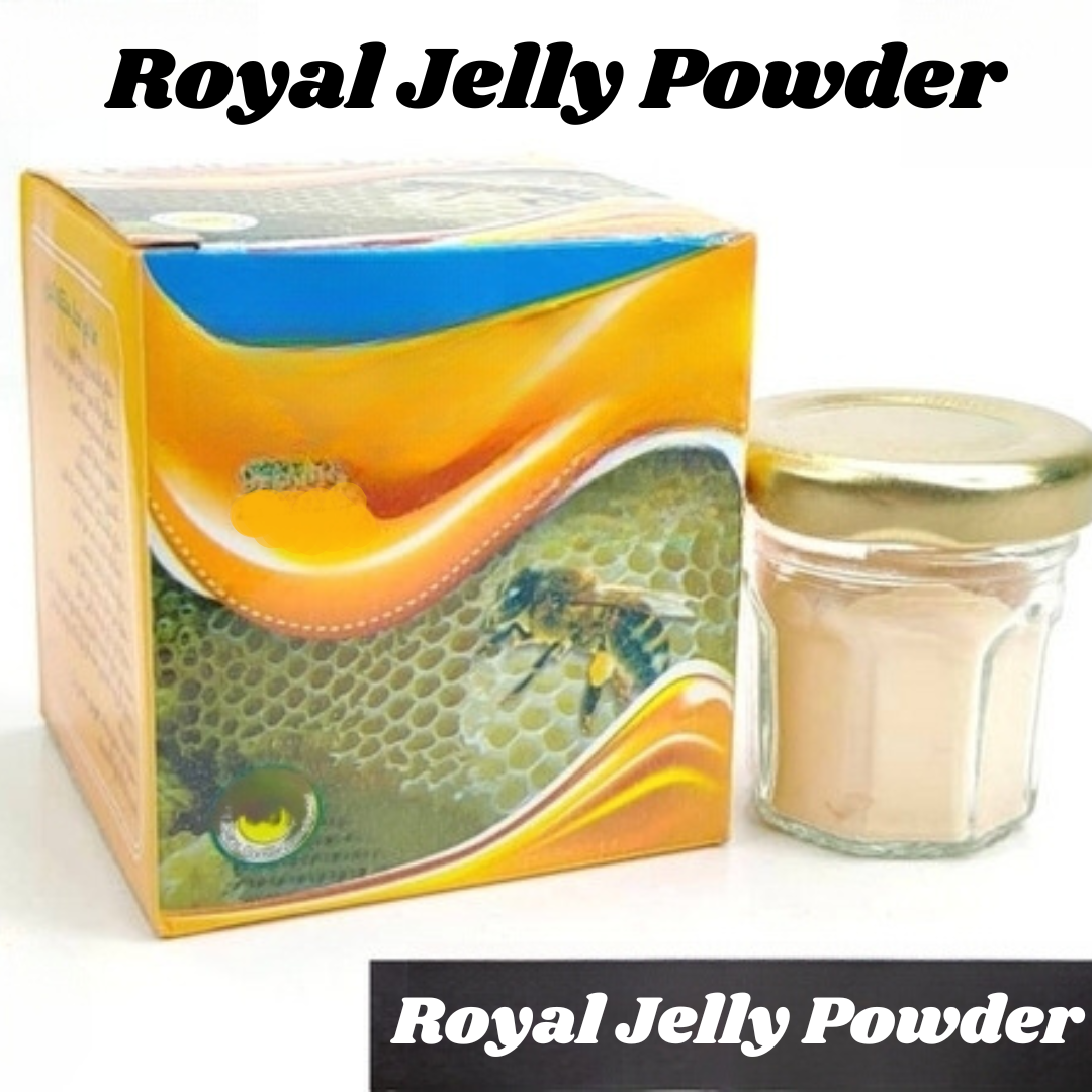 Powder Gelee Royale Fertility Supplement Unisex Pure Natural 8G غذاء ملكة  النحل